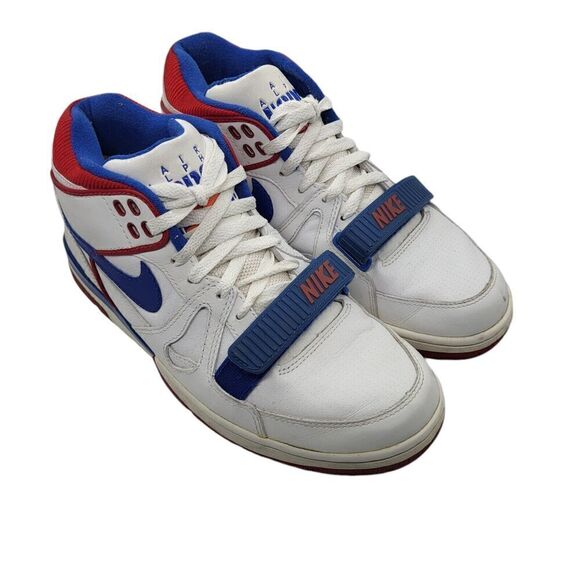 2003 Nike Air Alpha Force II 2 Air Jordan Sneakers Size 10 Retro Y2K 307718 141 - Picture 2 of 16